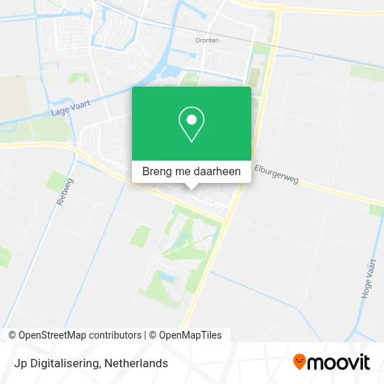 Jp Digitalisering kaart