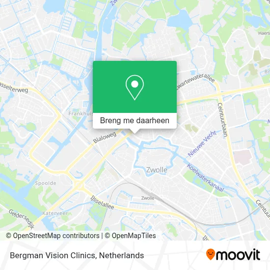 Bergman Vision Clinics kaart