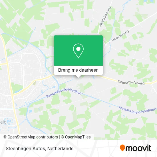 Steenhagen Autos kaart