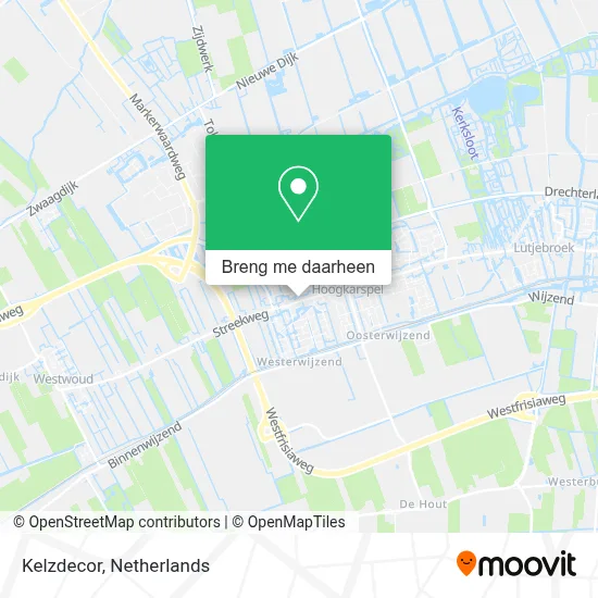 Kelzdecor kaart