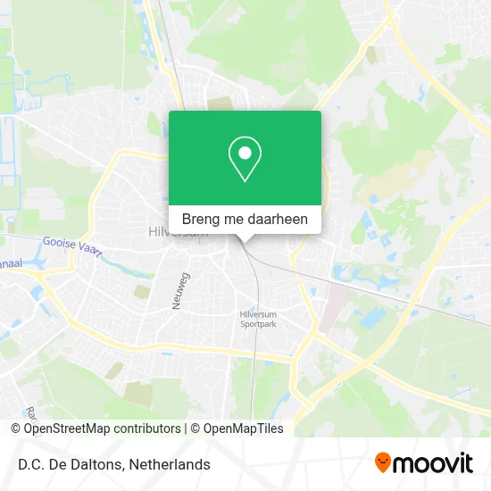 D.C. De Daltons kaart