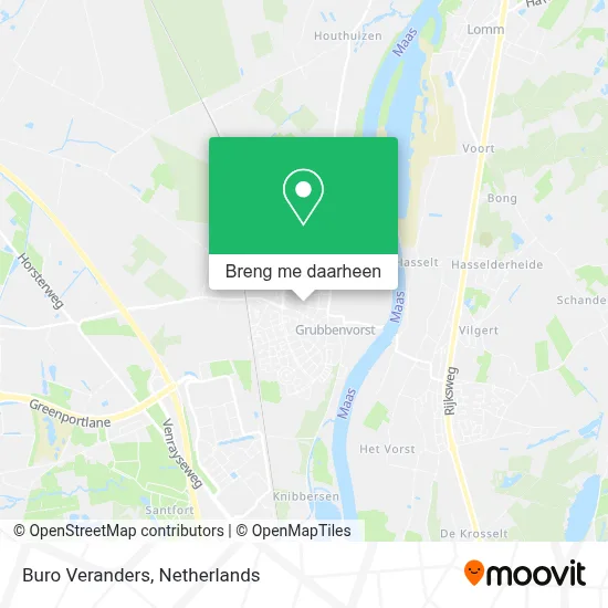 Buro Veranders kaart