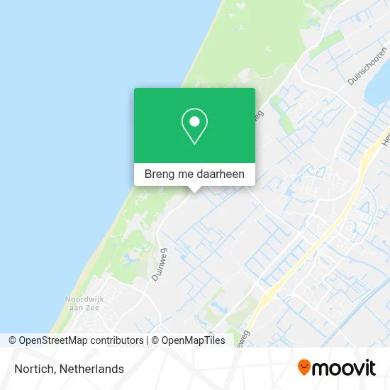 Nortich kaart