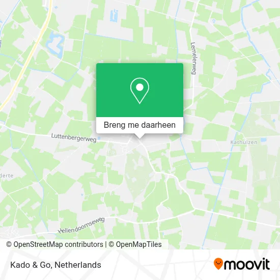 Kado & Go kaart