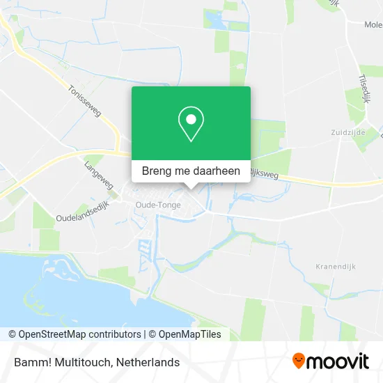 Bamm! Multitouch kaart