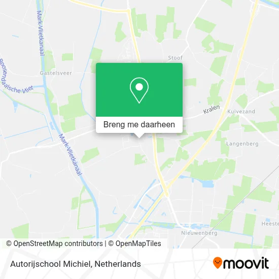 Autorijschool Michiel kaart