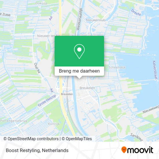 Boost Restyling kaart