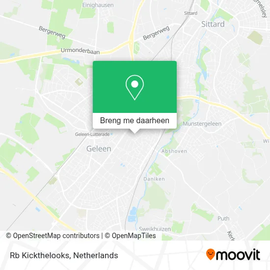 Rb Kickthelooks kaart