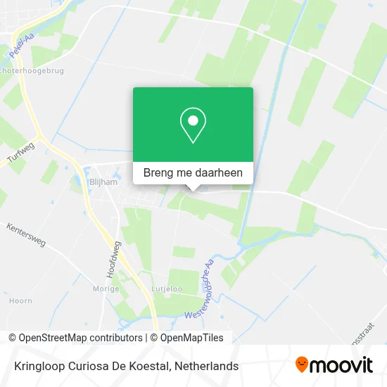 Kringloop Curiosa De Koestal kaart