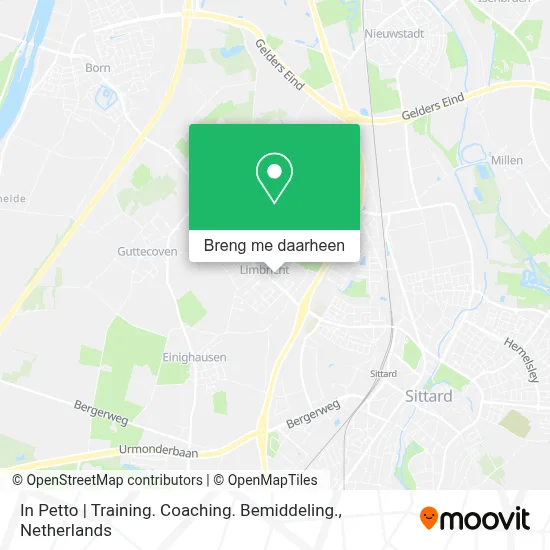 In Petto | Training. Coaching. Bemiddeling. kaart