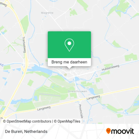 De Buren kaart