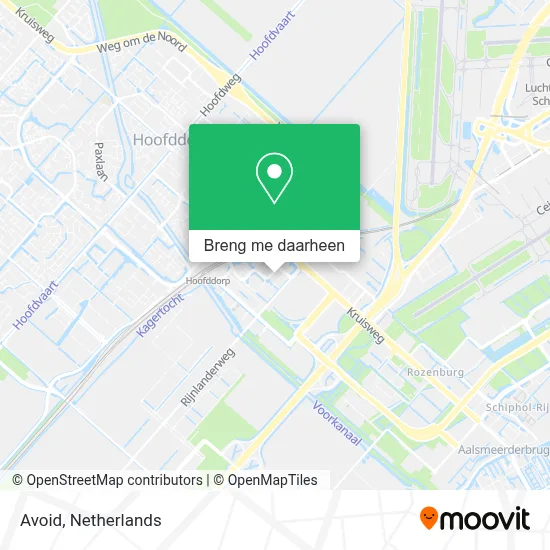 Avoid kaart