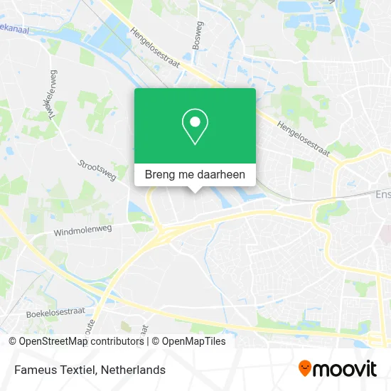 Fameus Textiel kaart