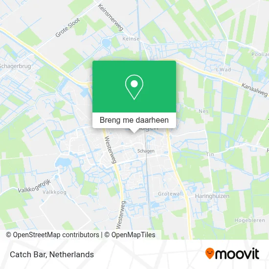 Catch Bar kaart