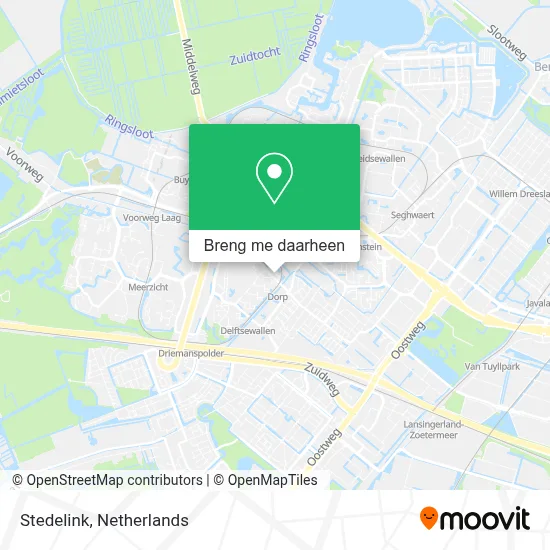 Stedelink kaart