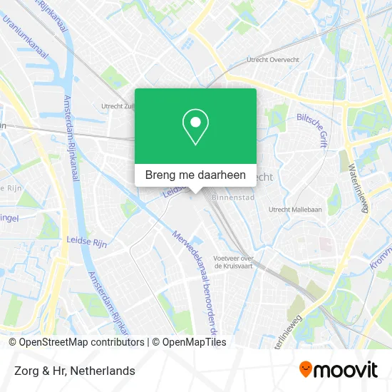 Zorg & Hr kaart