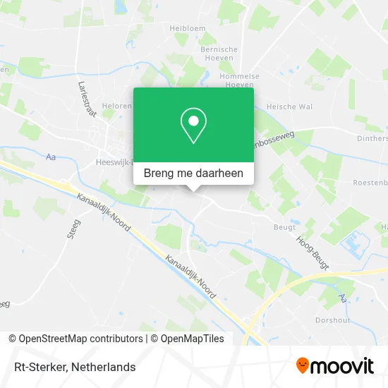 Rt-Sterker kaart