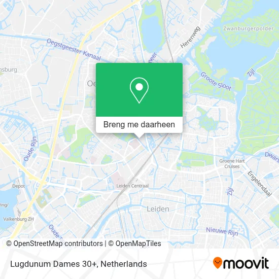 Lugdunum Dames 30+ kaart