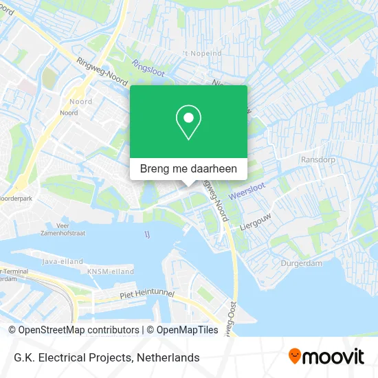 G.K. Electrical Projects kaart
