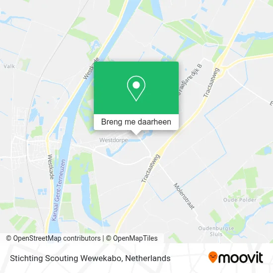 Stichting Scouting Wewekabo kaart