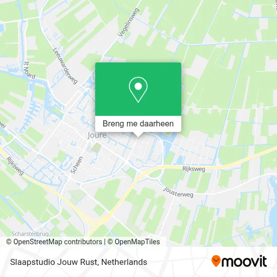 Slaapstudio Jouw Rust kaart