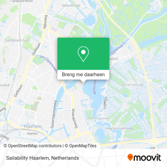Sailability Haarlem kaart