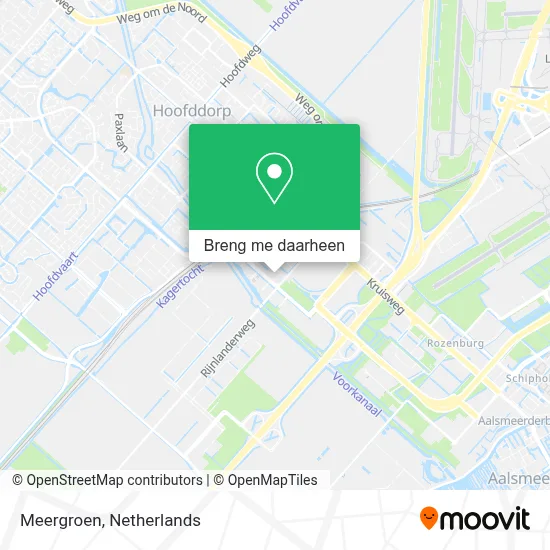 Meergroen kaart