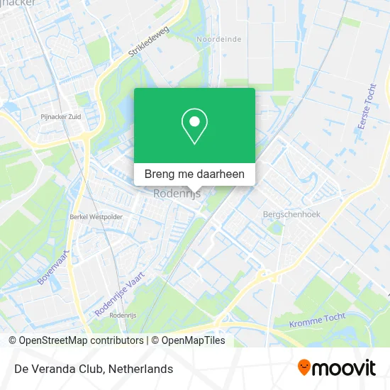 De Veranda Club kaart