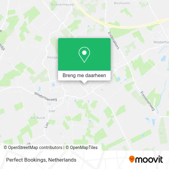 Perfect Bookings kaart