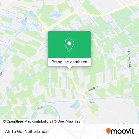 Ah To Go kaart