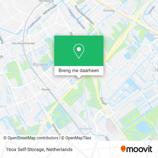 1box Self-Storage kaart