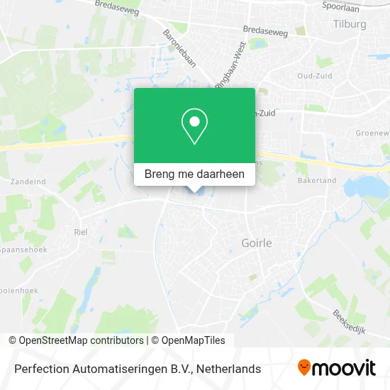 Perfection Automatiseringen B.V. kaart