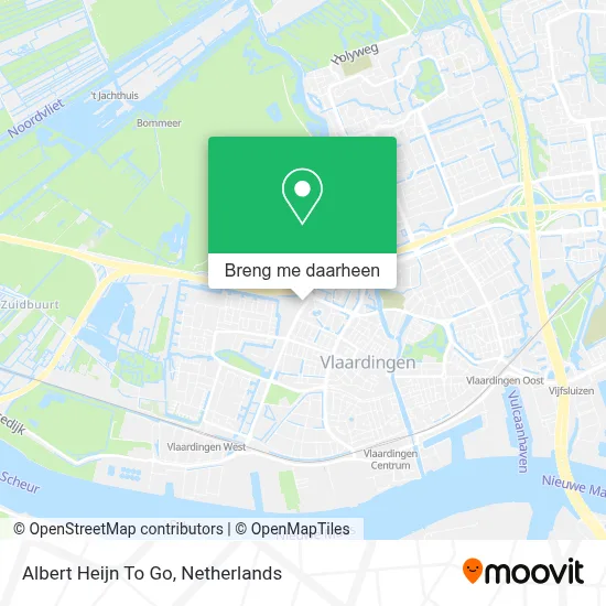 Albert Heijn To Go kaart
