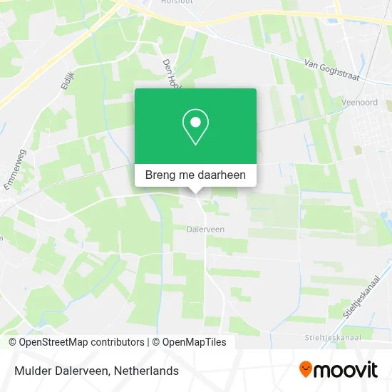 Mulder Dalerveen kaart