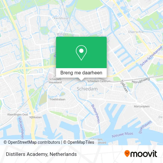 Distillers Academy kaart