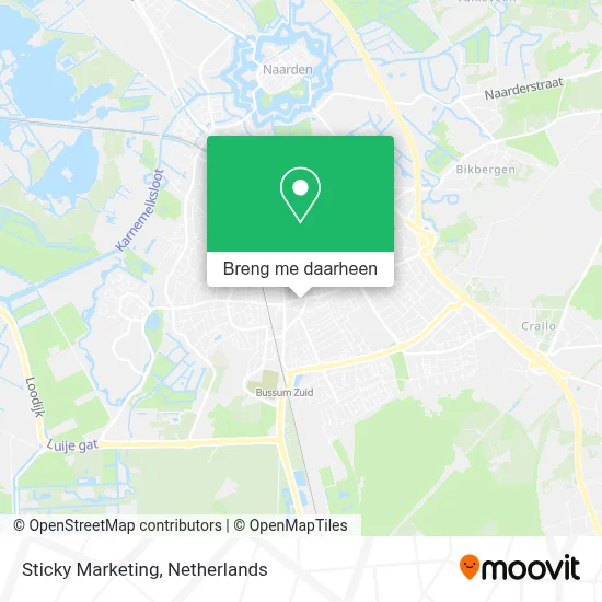 Sticky Marketing kaart