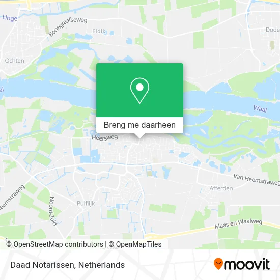 Daad Notarissen kaart