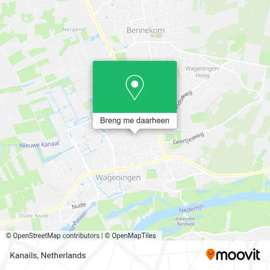 Kanails kaart