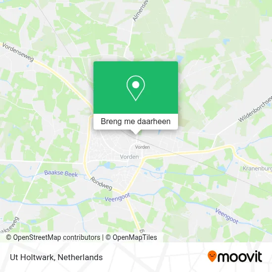 Ut Holtwark kaart