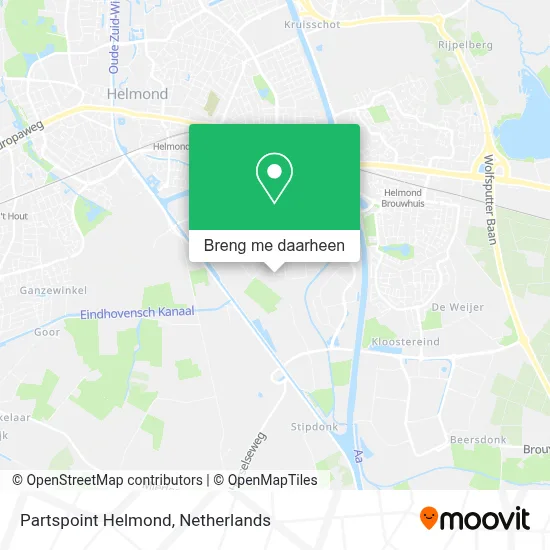 Partspoint Helmond kaart