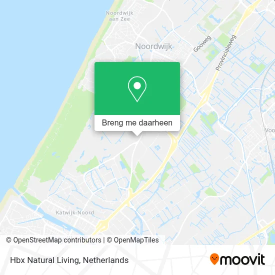 Hbx Natural Living kaart