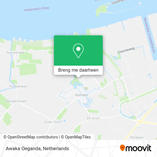 Awaka Oeganda kaart