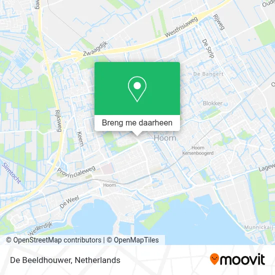 De Beeldhouwer kaart