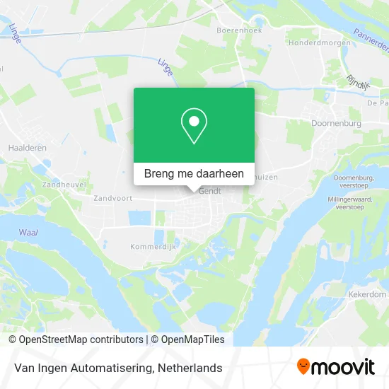 Van Ingen Automatisering kaart
