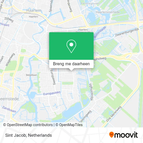 Sint Jacob kaart