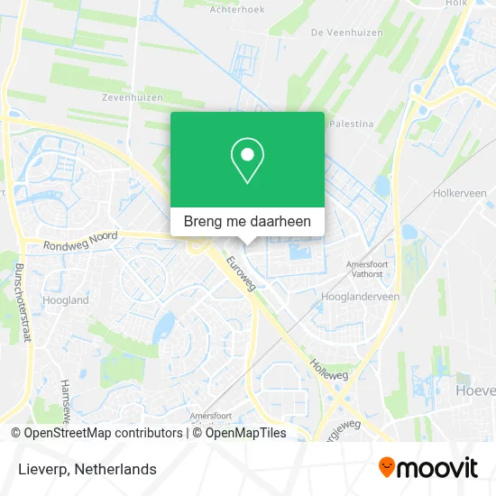 Lieverp kaart