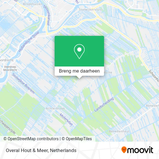 Overal Hout & Meer kaart