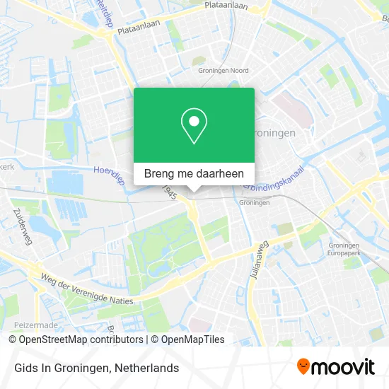 Gids In Groningen kaart