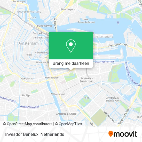 Invesdor Benelux kaart