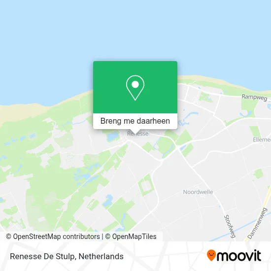 Renesse De Stulp kaart